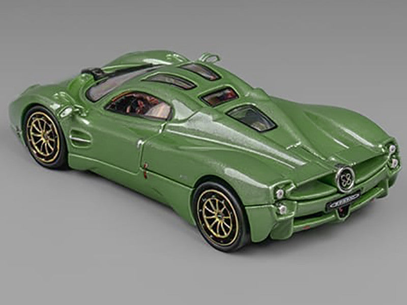 Pagani Utopia Green Metallic 1/64 Diecast Model Car by CM Model LuxuryLifeWay Online Store