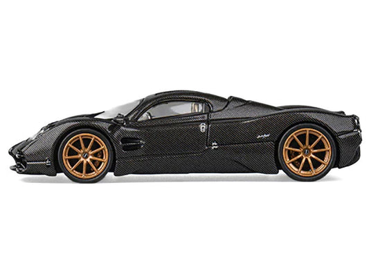 Pagani Utopia Full Carbon with Gold Wheels 1/64 Diecast Model Car by CM Model LuxuryLifeWay Online Store
