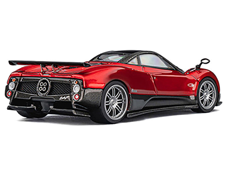 Pagani Zonda F Rosso Dubai Red Metallic with Moonroof 1/64 Diecast Model Car by CM Models LuxuryLifeWay Online Store