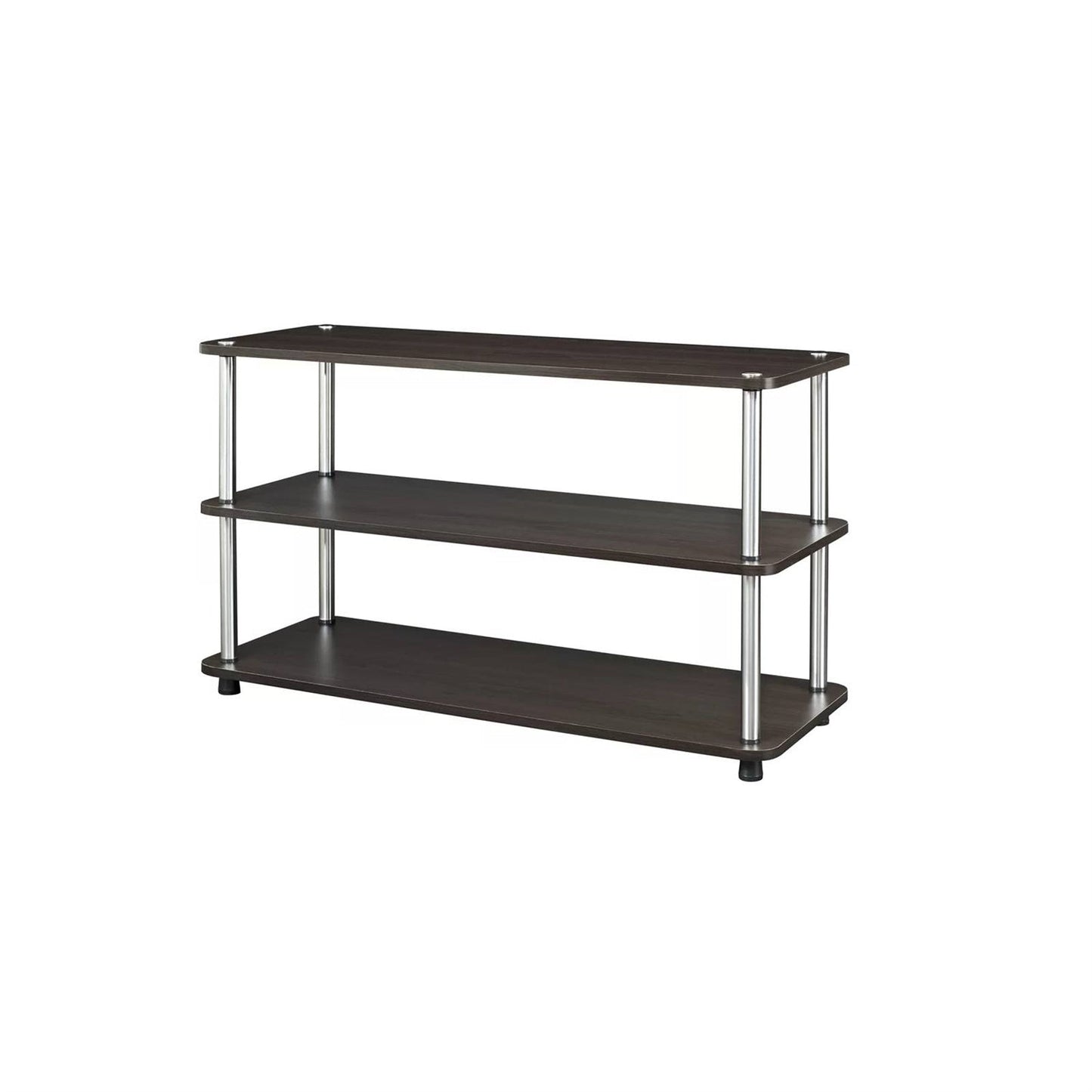 Espresso 3-Shelf Modern Shoe Rack - Holds up to 12 Pair of Shoes LuxuryLifeWay Online Store