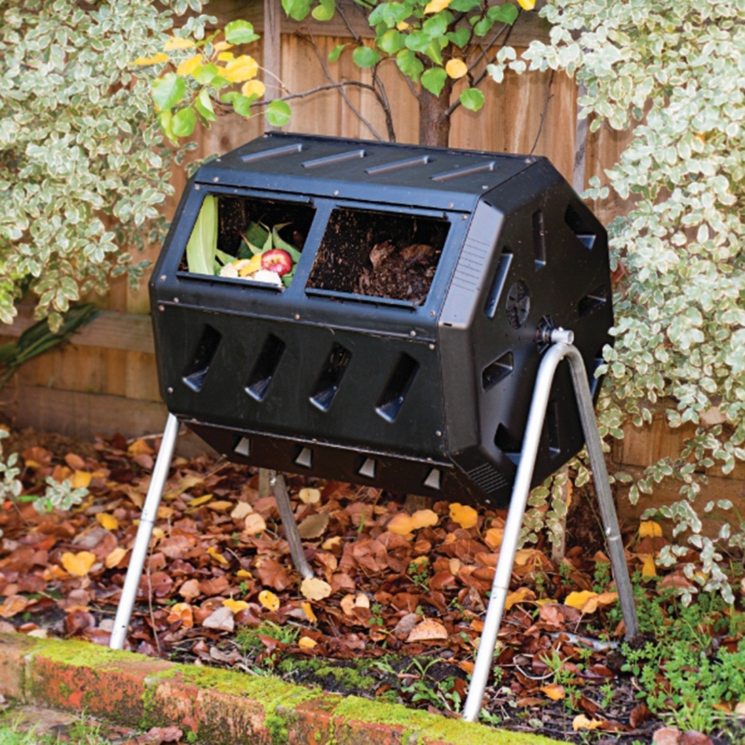 37-Gallon Tumbling Compost Bin Tumbler Composter - 5 Cu. Ft. LuxuryLifeWay Online Store