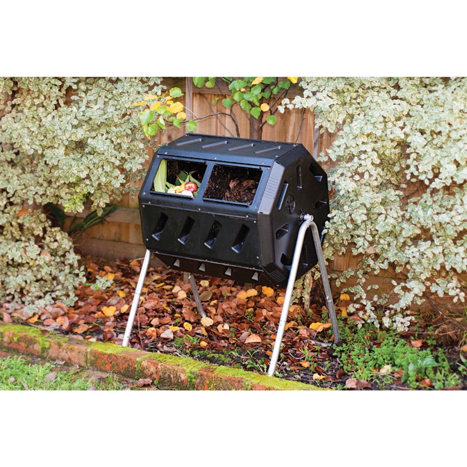 37-Gallon Tumbling Compost Bin Tumbler Composter - 5 Cu. Ft. LuxuryLifeWay Online Store