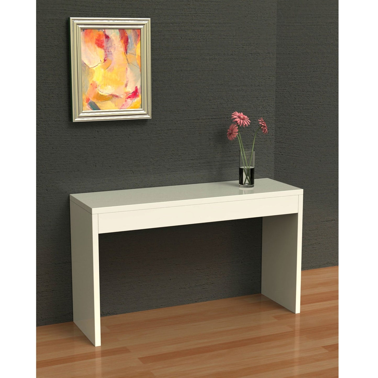 White Sofa Table Modern Entryway Living Room Console Table LuxuryLifeWay Online Store