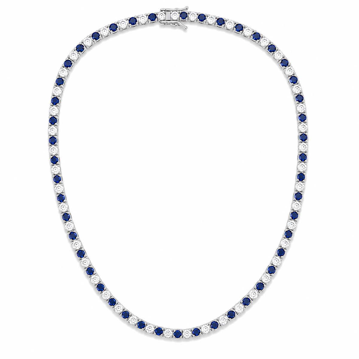 3mm CZ Tennis Bracelet – Color Stone & Clear Bezel Bracelet LuxuryLifeWay Online Store