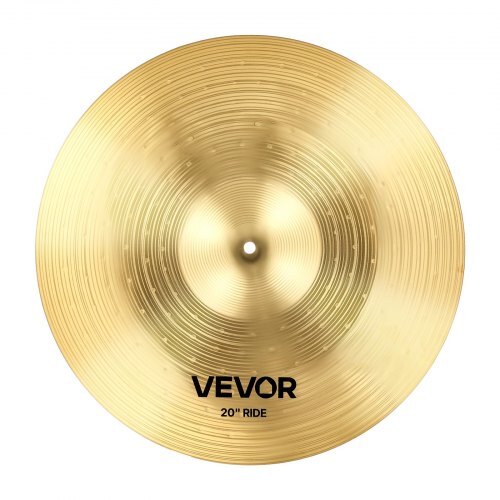Cymbal Pack, 6 Pieces Cymbals for Drum Set, Alloy Cymbals Drum Set Includes 14-inch Hi-Hats, 16-inch Crash, 18-inch Crash, 20-inch Ride, 10-inch Splash, 16-inch China, Drumsticks & Cymbal Bag LuxuryLifeWay Online Store