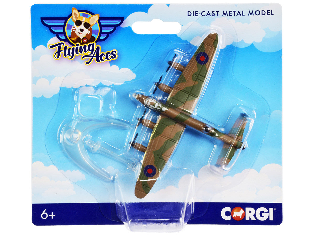 Avro Lancaster Bomber Aircraft "RAF" "Flying Aces" Series Diecast Model by Corgi LuxuryLifeWay Online Store