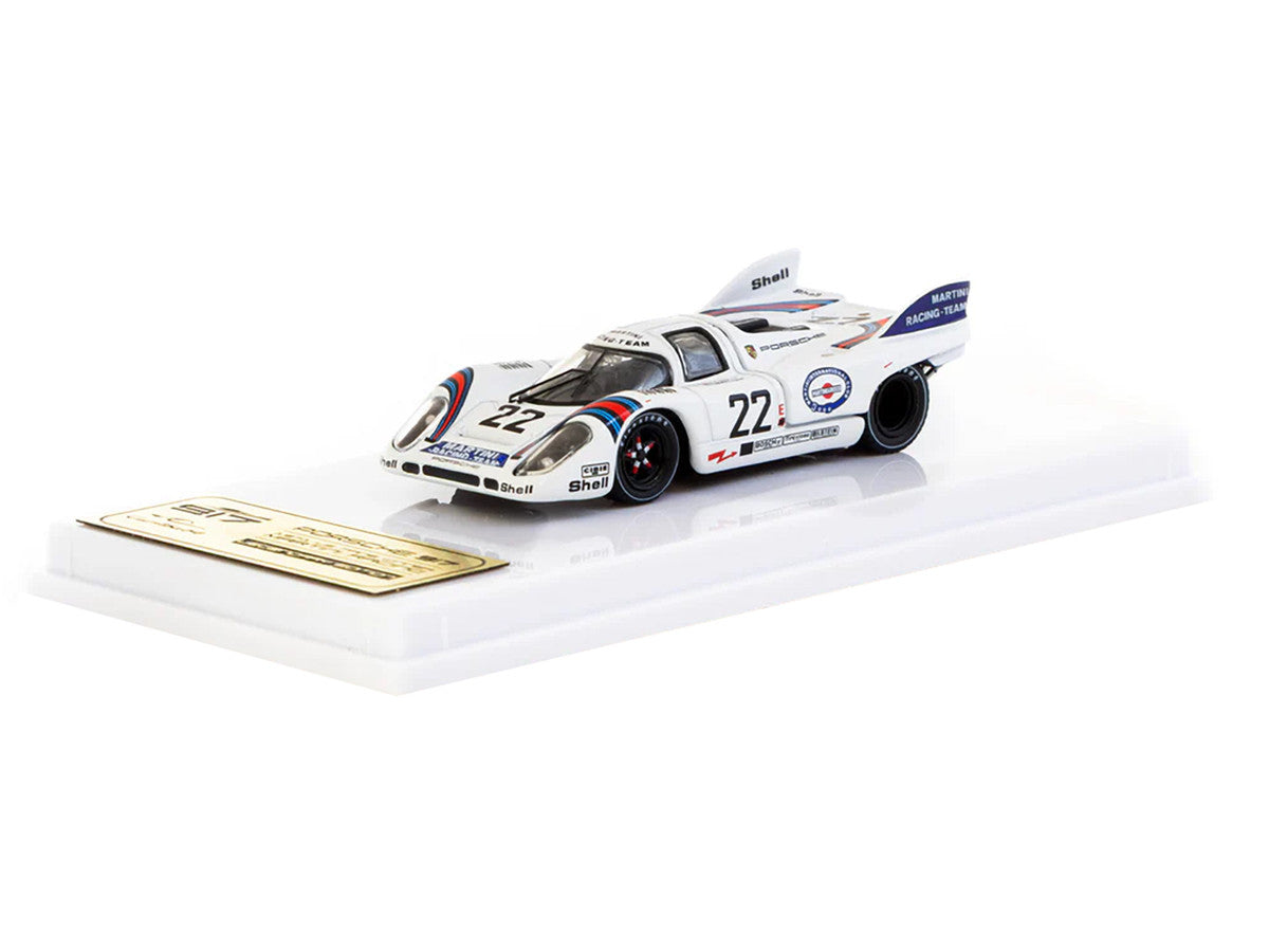 Porsche 917K #22 Gijs van Lennep - Helmut Marko "Martini Racing" Winner "24 Hours of Le Mans" (1971) "Curitiba64" Series 1/64 Diecast Model Car by Tarmac Works LuxuryLifeWay Online Store