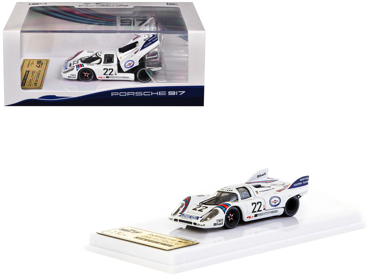 Porsche 917K #22 Gijs van Lennep - Helmut Marko "Martini Racing" Winner "24 Hours of Le Mans" (1971) "Curitiba64" Series 1/64 Diecast Model Car by Tarmac Works LuxuryLifeWay Online Store
