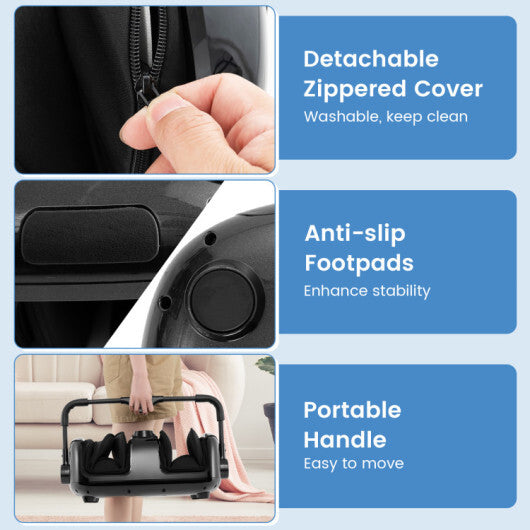 Foot and Calf Massager Heat 360? Adjustable Stand Easy Cleaning and Convenient Storage LuxuryLifeWay Online Store