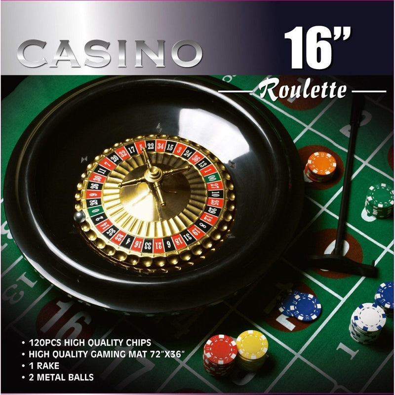 16-inch Roulette Wheel Game Set by Da Vinci LuxuryLifeWay Online Store