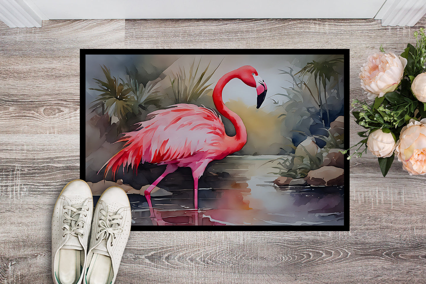 Flamingo Doormat LuxuryLifeWay Online Store