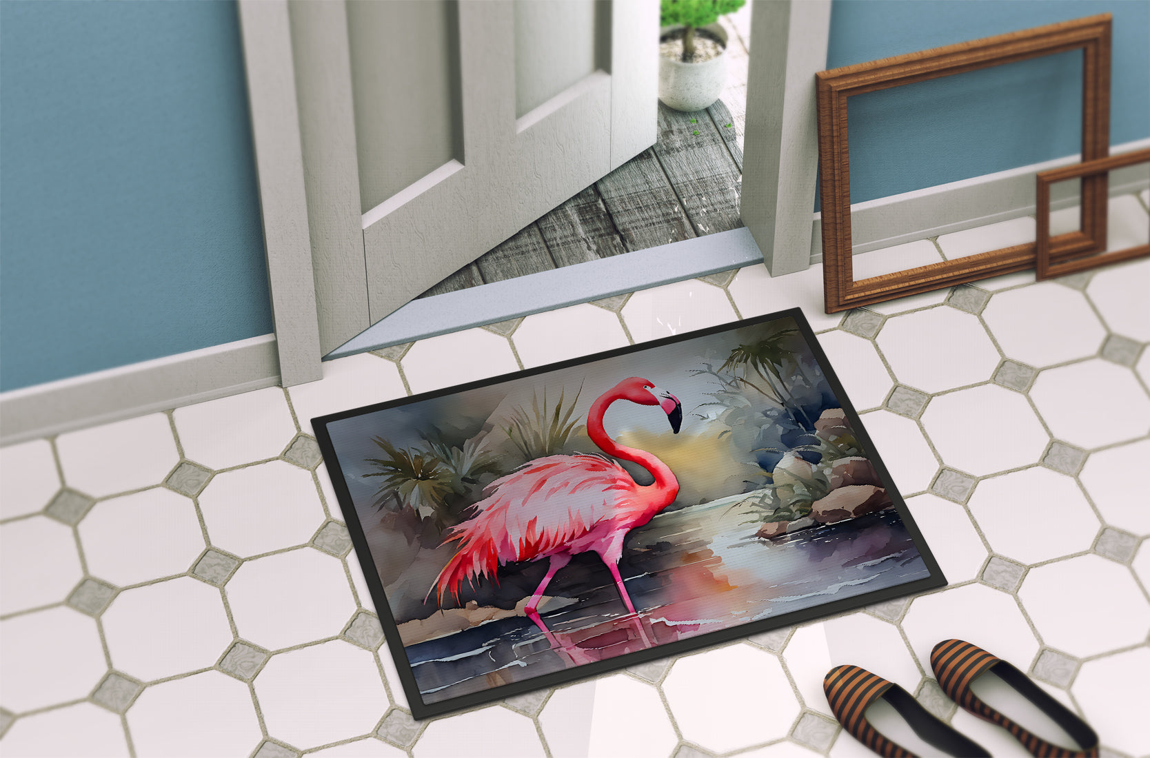 Flamingo Doormat LuxuryLifeWay Online Store