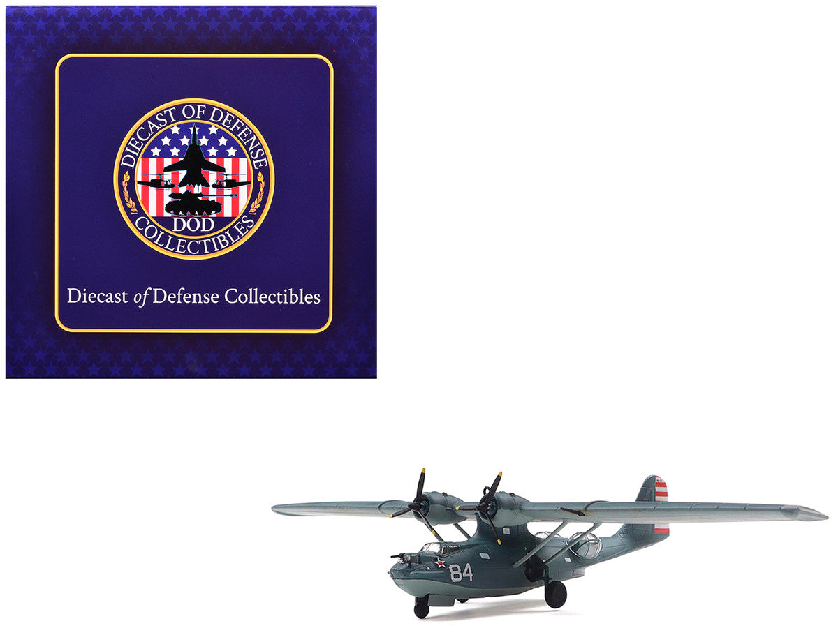 Consolidated PBY-5A Catalina Aircraft "United States Navy" 1/144 Diecast Model by Diecast of Defense LuxuryLifeWay Online Store