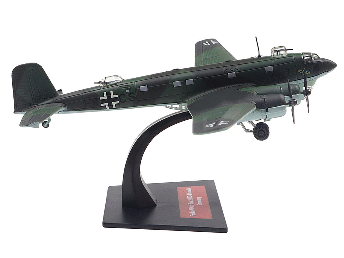 Focke-Wulf Fw 200C-4 Condor Aircraft "German Luftwaffe" 1/144 Diecast Model by Diecast of Defense LuxuryLifeWay Online Store