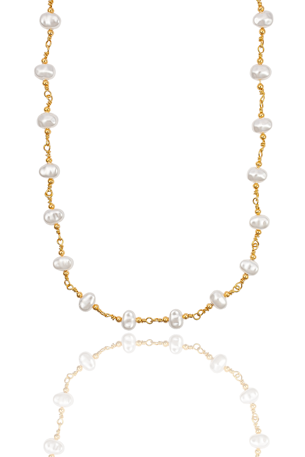 Abstract Pearl Necklace (H167)(I531) LuxuryLifeWay Online Store