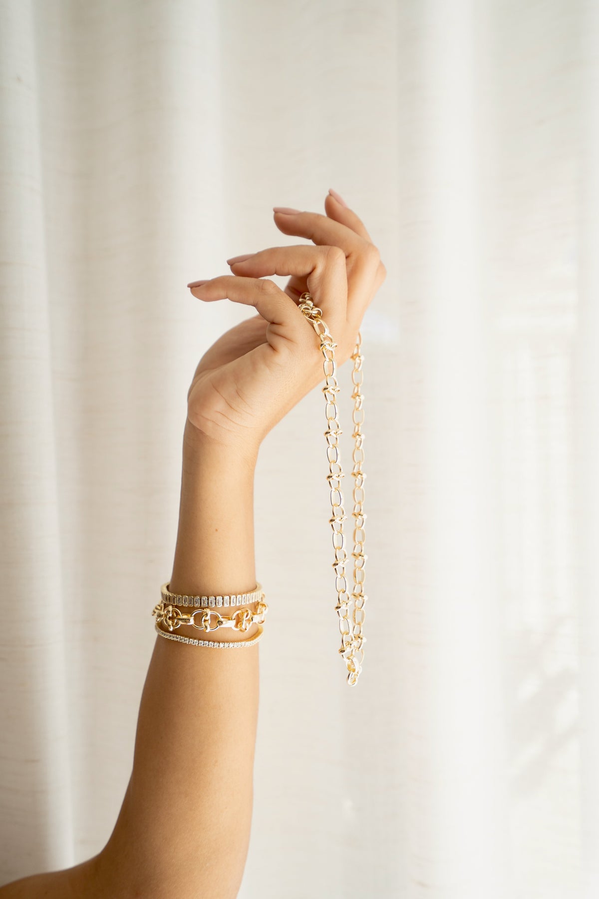 5mm Baguette Bracelet (I53A) LuxuryLifeWay Online Store