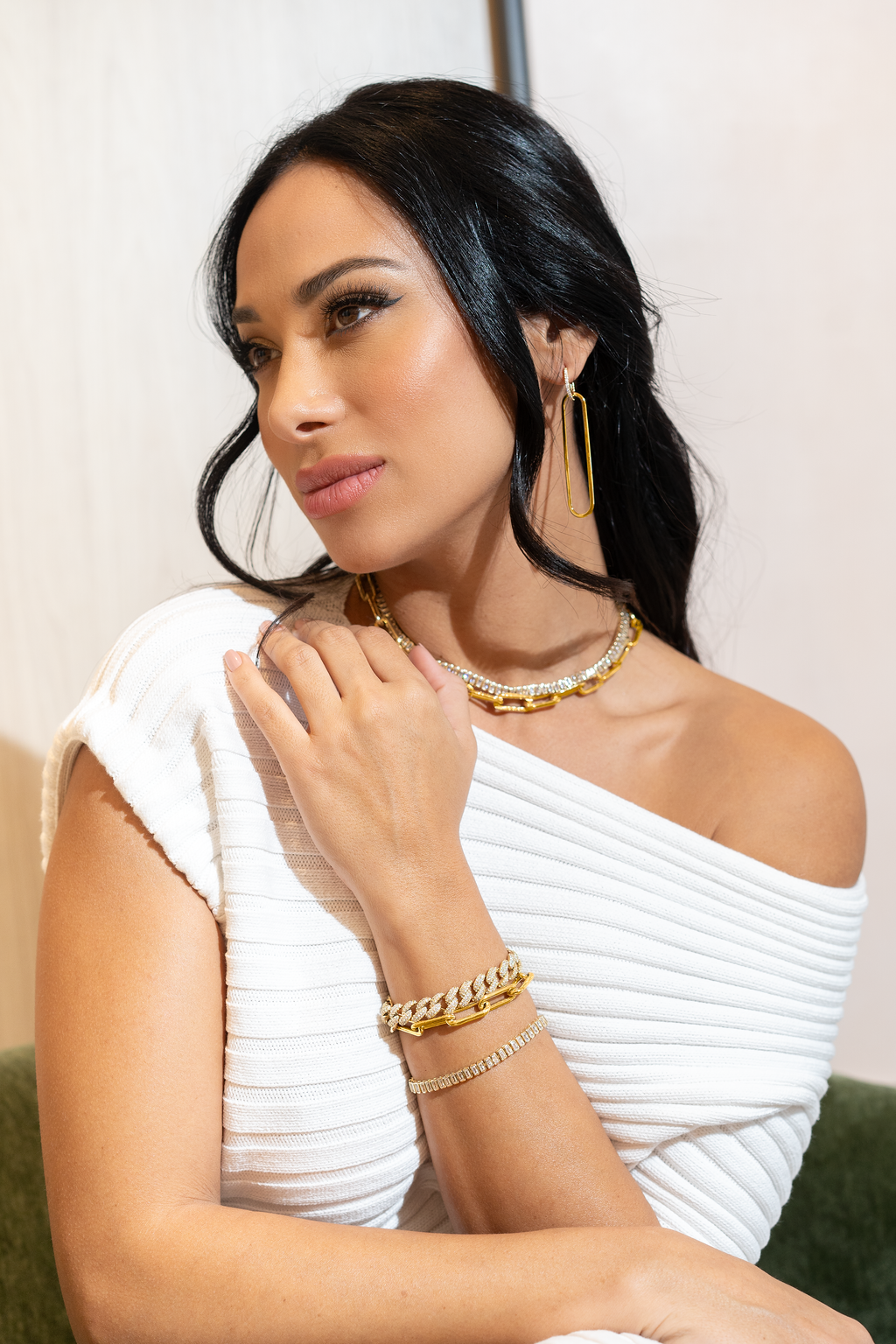 5mm Baguette Bracelet (I53A) LuxuryLifeWay Online Store