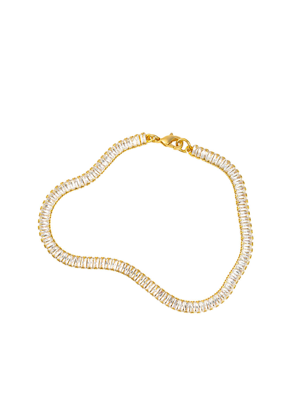 4mm Baguette Bracelet LuxuryLifeWay Online Store