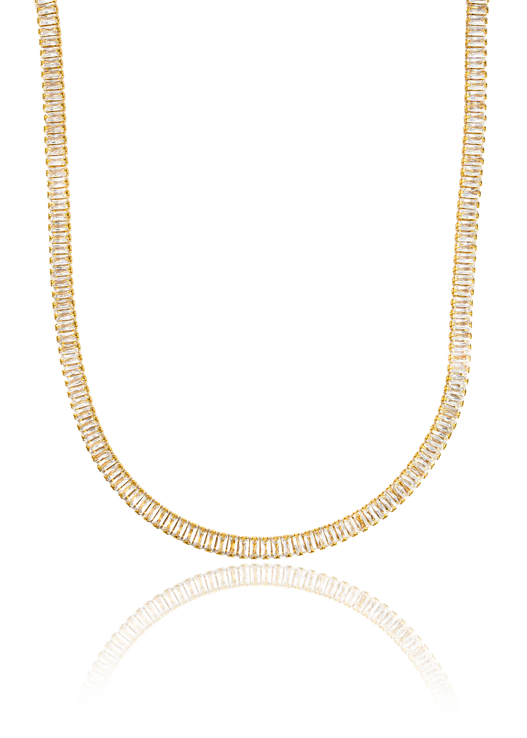 4mm Baguette Necklace / Bracelet (H120) LuxuryLifeWay Online Store