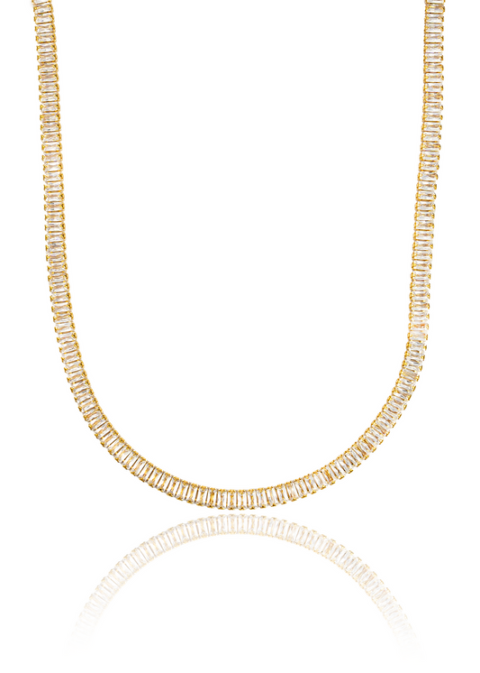 4mm Baguette Necklace / Bracelet (H120) LuxuryLifeWay Online Store