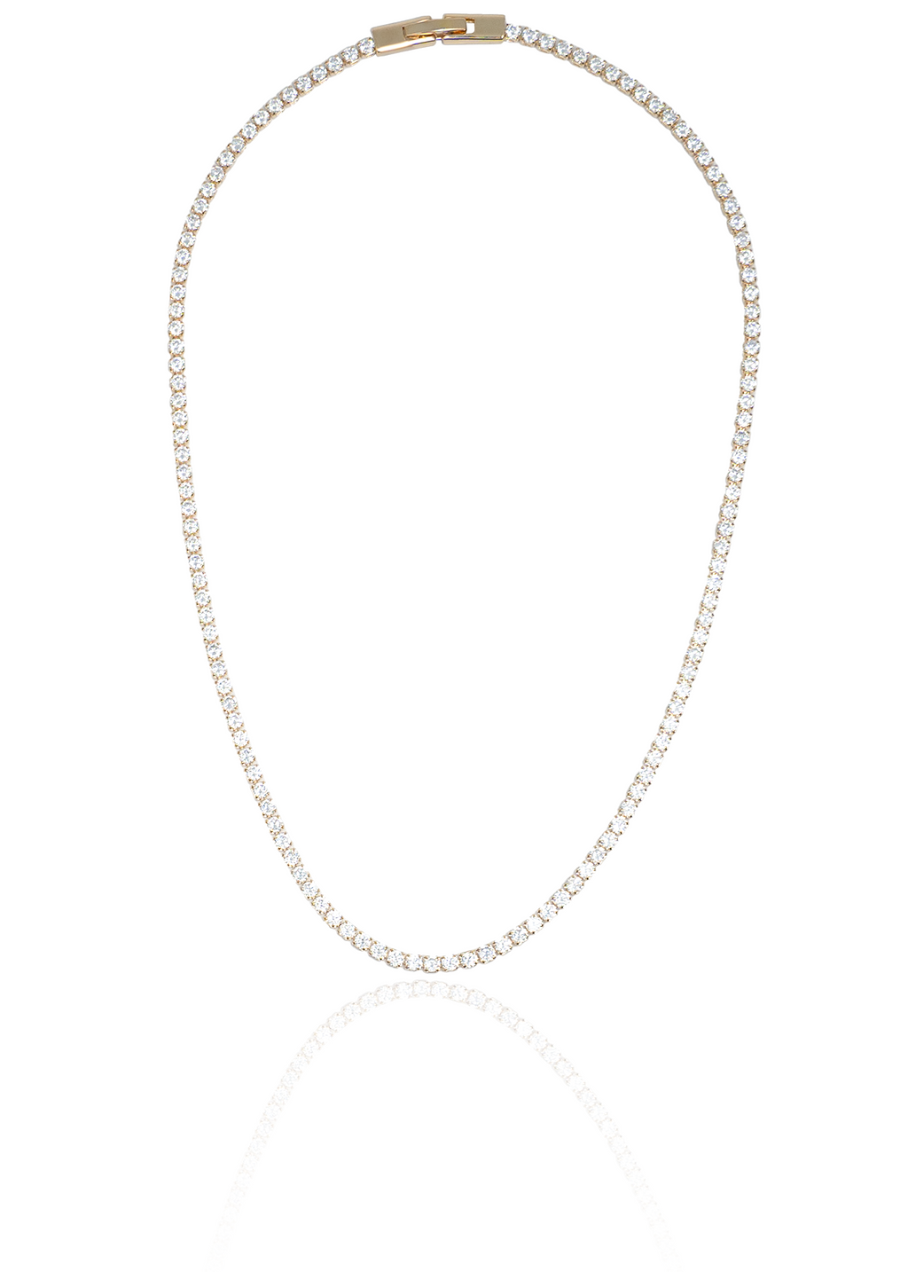 Diamond Tennis Bracelet / Necklace with Cubic Zirconia Stones (H94)(I324A) LuxuryLifeWay Online Store