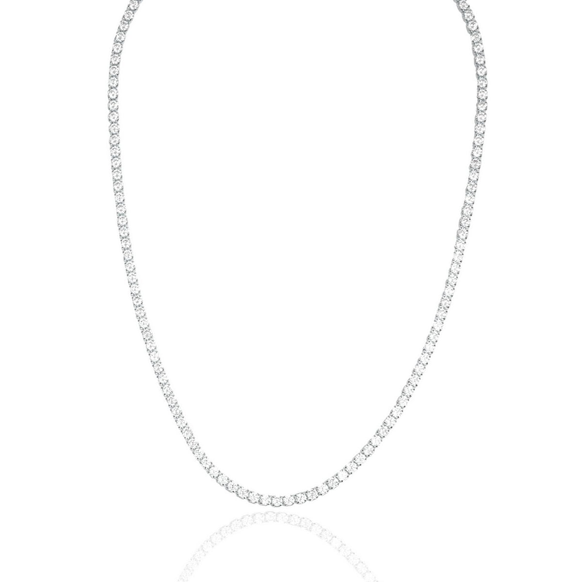 Diamond Tennis Bracelet / Necklace with Cubic Zirconia Stones (H94)(I324A) LuxuryLifeWay Online Store