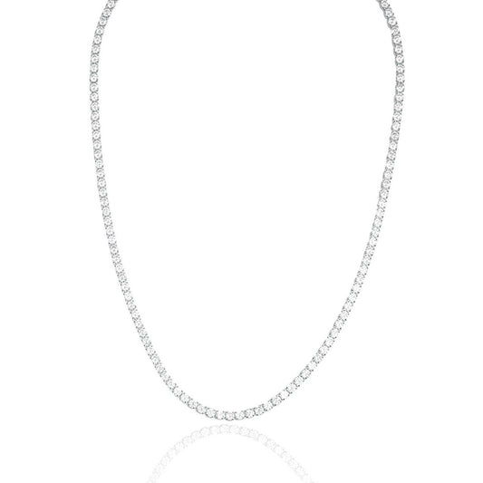 Diamond Tennis Bracelet / Necklace with Cubic Zirconia Stones (H94)(I324A) LuxuryLifeWay Online Store