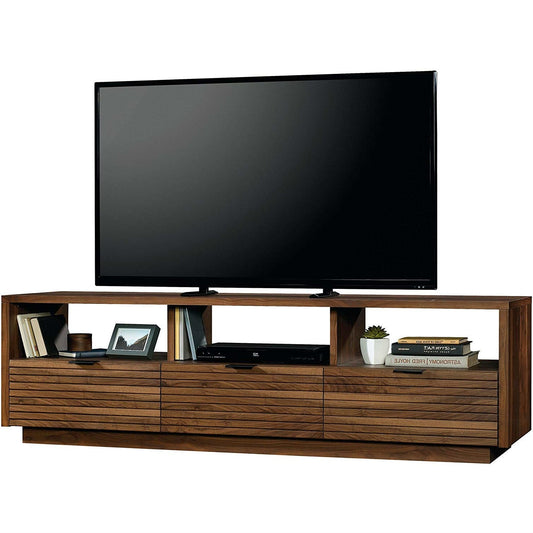 Modern Walnut Finish TV Stand Entertainment Center - Fits up to 70-inch TV LuxuryLifeWay Online Store