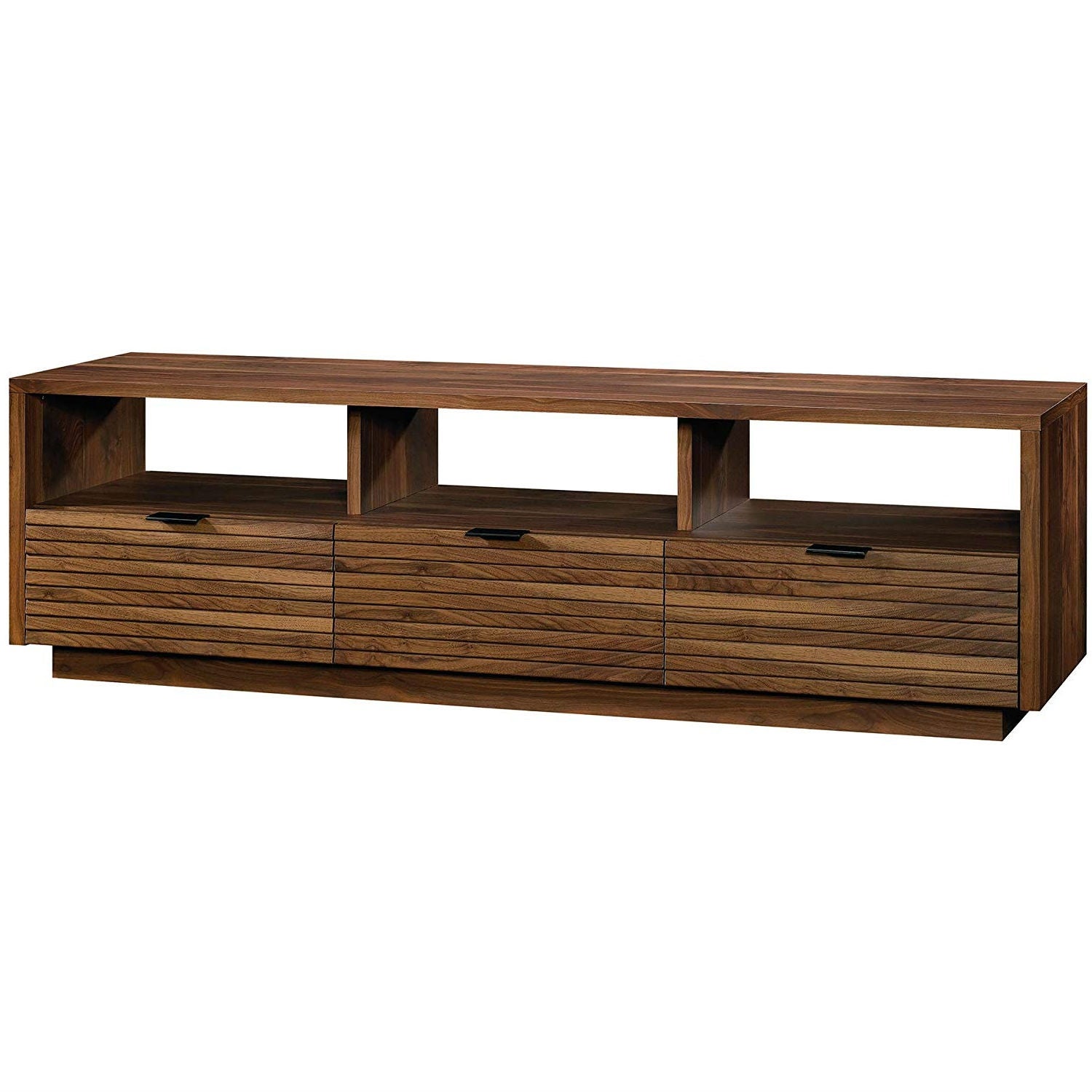 Modern Walnut Finish TV Stand Entertainment Center - Fits up to 70-inch TV LuxuryLifeWay Online Store