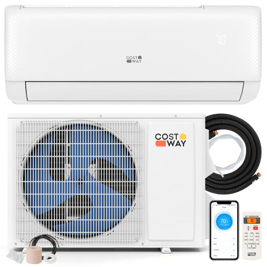 Ultra-Quiet Inverter Mini Split AC: 22 SEER2/R32 Eco Refrigerant  Sleep Mode LuxuryLifeWay Online Store