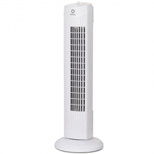 Fantask 35W 28 Inch Quiet Bladeless Oscillating Tower Fan-Black LuxuryLifeWay Online Store