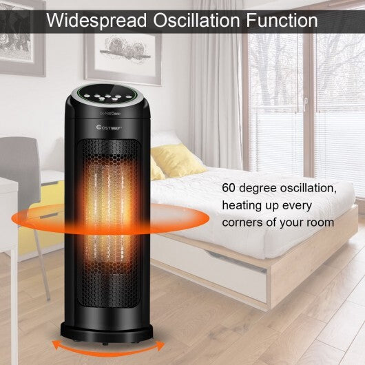 1500 W LED Portable Oscillating PTC Ceramic Space Heater LuxuryLifeWay Online Store