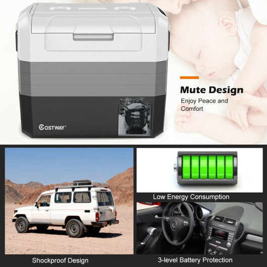 58 Quart Portable Electric Camping Car Cooler LuxuryLifeWay Online Store