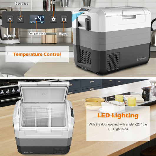 58 Quart Portable Electric Camping Car Cooler LuxuryLifeWay Online Store
