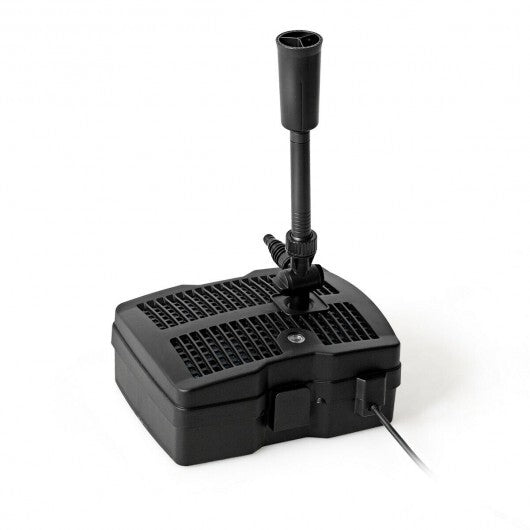 All-in-One 660 GPH Pond Filter Pump with Sterilizer and Fountain Jet LuxuryLifeWay Online Store