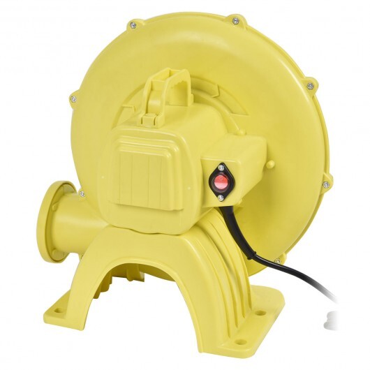 480 W 0.6 HP Air Blower Pump Fan for Inflatable Bounce House - Color: Yellow LuxuryLifeWay Online Store