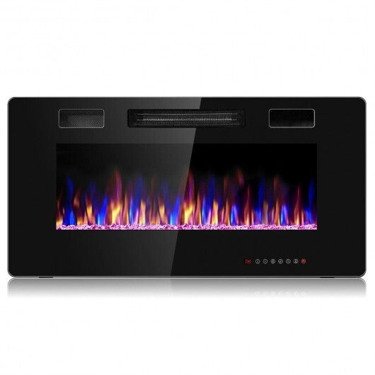 36 Inch Ultra Thin Wall Mounted Electric Fireplace LuxuryLifeWay Online Store