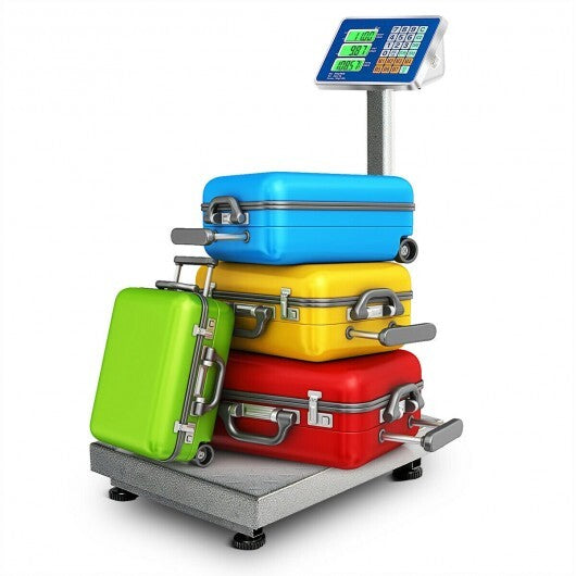 660 lbs Weight Platform Scale Digital Floor Folding Scale - Color: Silver LuxuryLifeWay Online Store