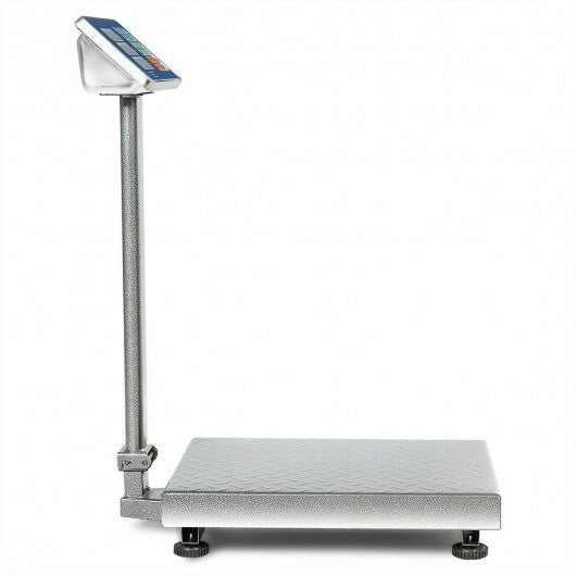 660 lbs Weight Platform Scale Digital Floor Folding Scale - Color: Silver LuxuryLifeWay Online Store
