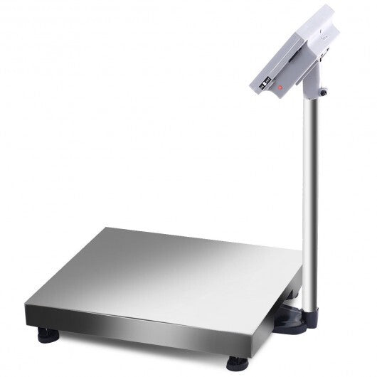 660 lbs Weight Computing Digital Floor Platform Scale - Color: White LuxuryLifeWay Online Store