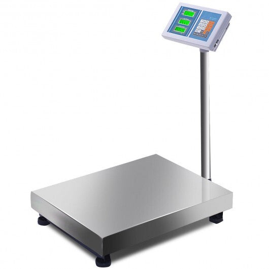 660 lbs Weight Computing Digital Floor Platform Scale - Color: White LuxuryLifeWay Online Store