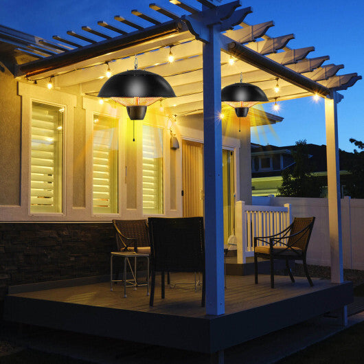 1500W Electric Patio Heater with IPX4 Waterproof LuxuryLifeWay Online Store