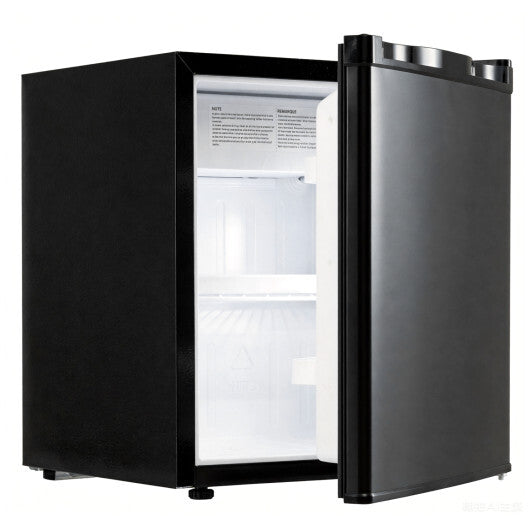 Compact Mini Fridge with 7-Level Adjustable Thermostat-Silver LuxuryLifeWay Online Store