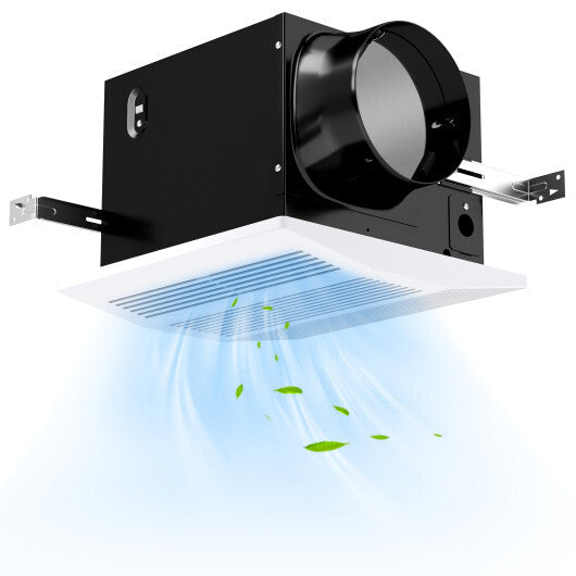200 CFM Bathroom Exhaust Fan with Metal Housing and 6 Inches Duct for 200 Sq.Ft LuxuryLifeWay Online Store