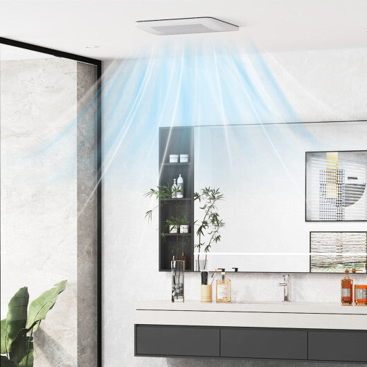 50/80/110 CFM Ceiling Mount Bathroom Fan with Pick-A-Flow and 4 Inches Duct LuxuryLifeWay Online Store