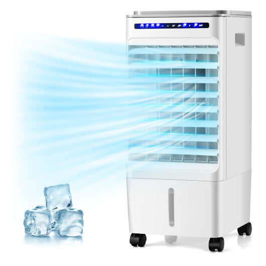 3-in-1 Evaporative Portable Air Cooler with 3 Modes include Remote Control-White LuxuryLifeWay Online Store
