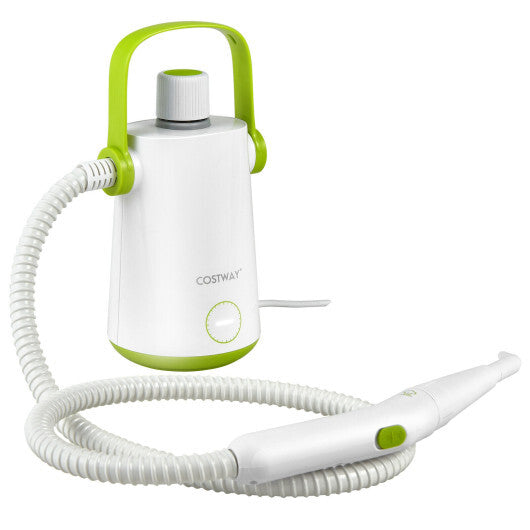 1000W Multifunction Portable Hand-held Steam Cleaner with 10 Accessories-Green LuxuryLifeWay Online Store