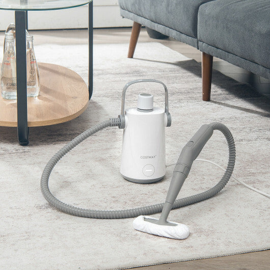 1000W Multifunction Portable Hand-held Steam Cleaner with 10 Accessories-Green LuxuryLifeWay Online Store