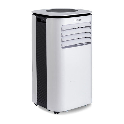 9000 BTU 3 in 1 Portable Air Conditioner with Fan and Dehumidifier-White LuxuryLifeWay Online Store