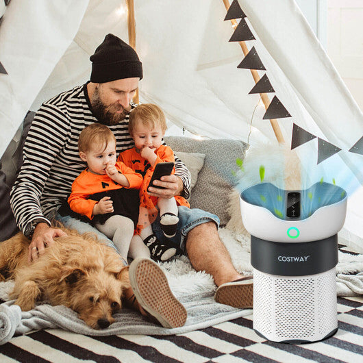 Air Purifier with Sleep Mode for Home Office up to 1300 Sq Ft - Color: White LuxuryLifeWay Online Store